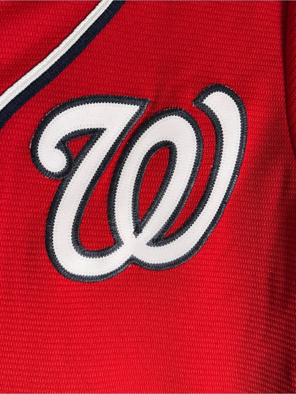 Majestic Women’s Washington Nationals Red Baseball Jersey - Picture 2 of 9